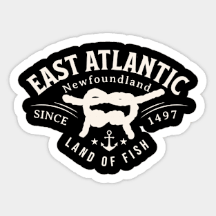 East Atlantic Nautical Knot T-Shirt Sticker